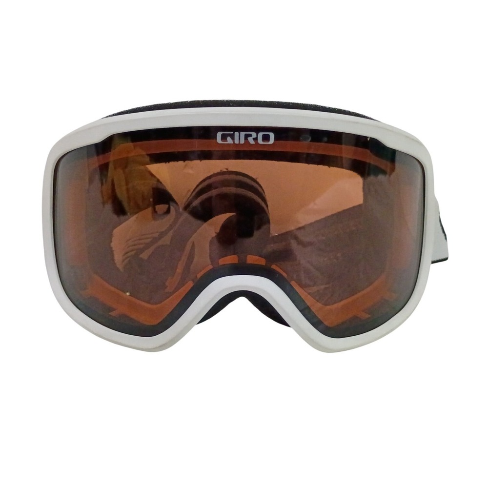 Giro Adult Verge Zoom Snow Goggles White Amber Rose Lens Clear View Anti-Fog Ski - Picture 2 of 7